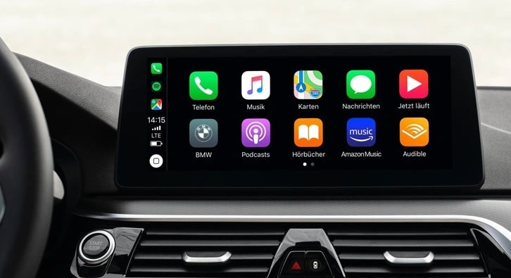 Carplay en plein écran